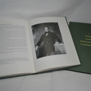 Book: A Catalogue  of Portraits at Apothecaries Hall