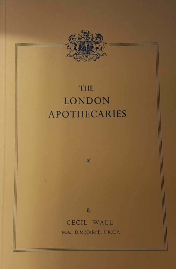 Booklet -The London Apothecaries