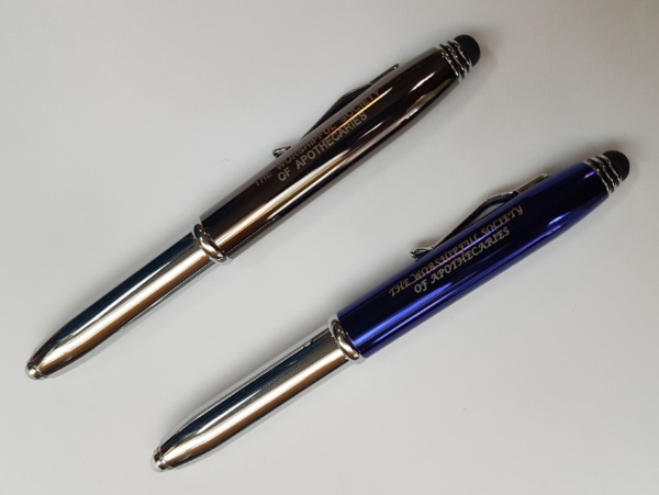 Pen with torchlight