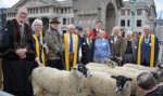 Master with group at Sheep Drive